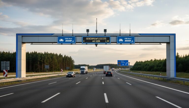Mautpflicht in Deutschland: Welche Autobahnen sind kostenpflichtig?